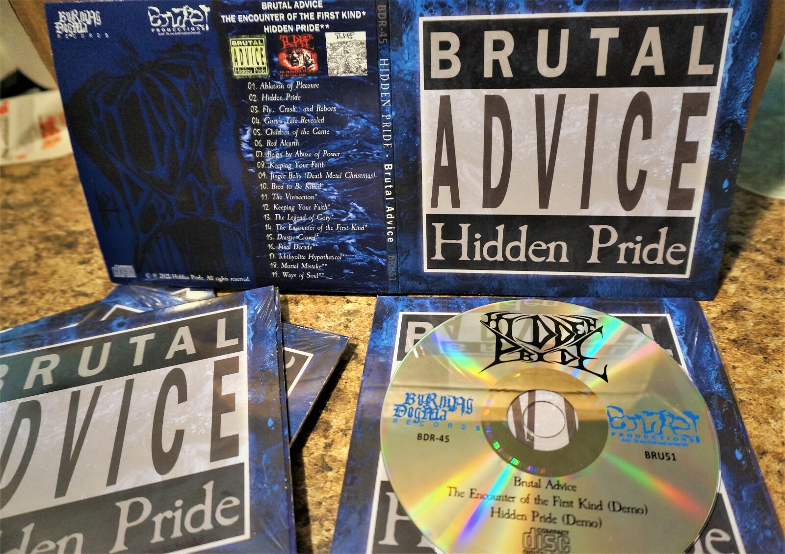 Hidden Pride-Brutal Advice CD, Dying Fetus,Cryptopsy,Devourment,Dehumanized