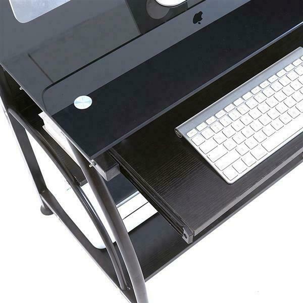 US 29" Integrated Home Office Computer Desk Laptop Home Study Workstation Table