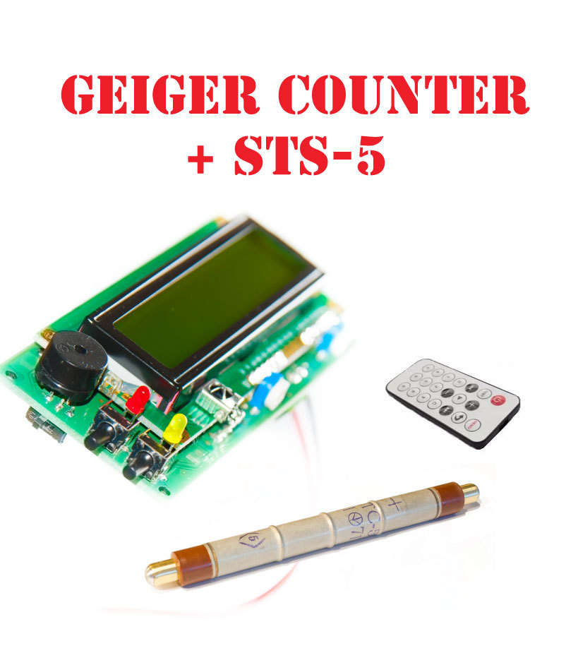 Geiger dosimeter counter kit assembled /w SBM-20 tube iR Arduino IDE compatible