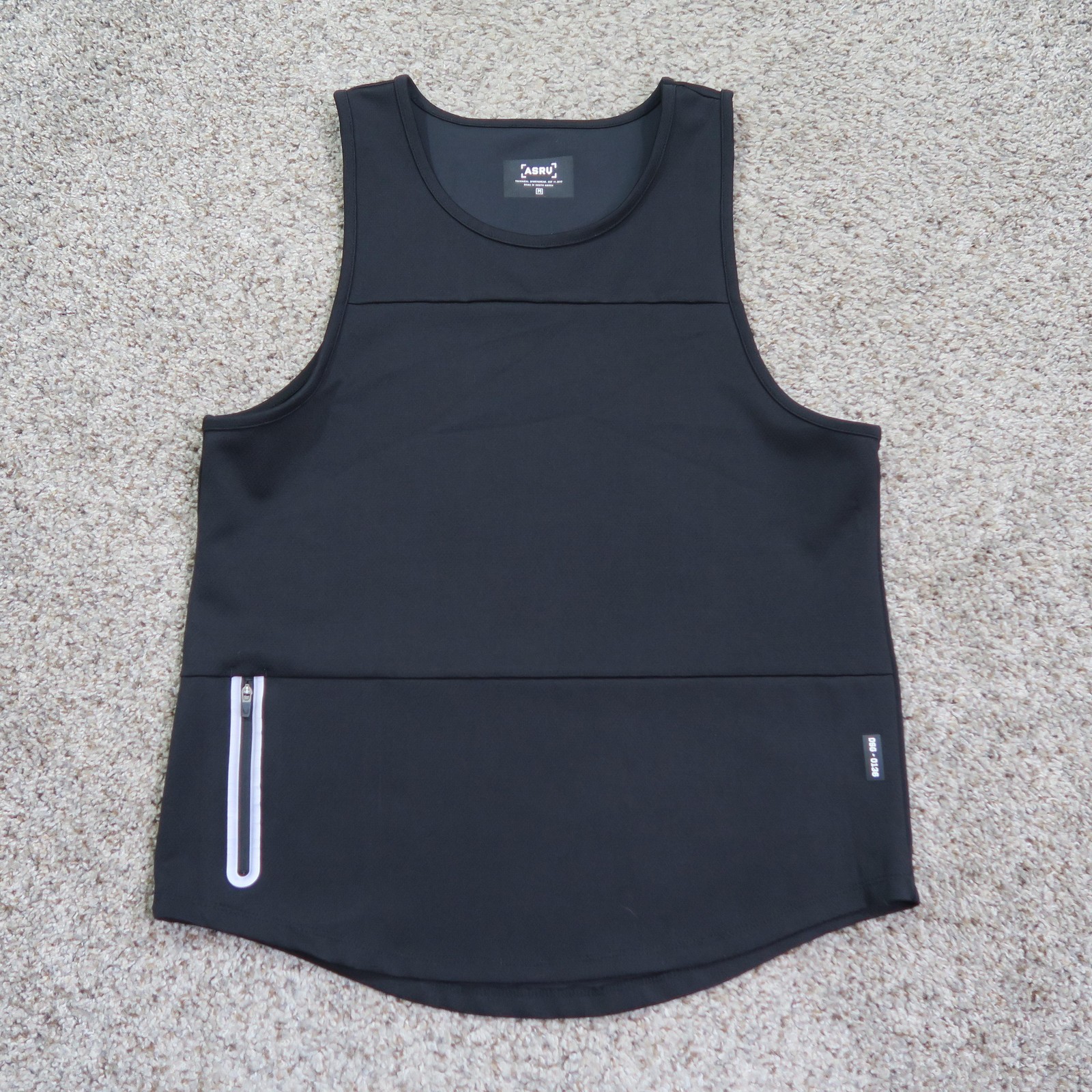 ASRV Tank Top Mens Medium Black SilverPlus Heavy Duty Utility Tech Mesh DSG-0136