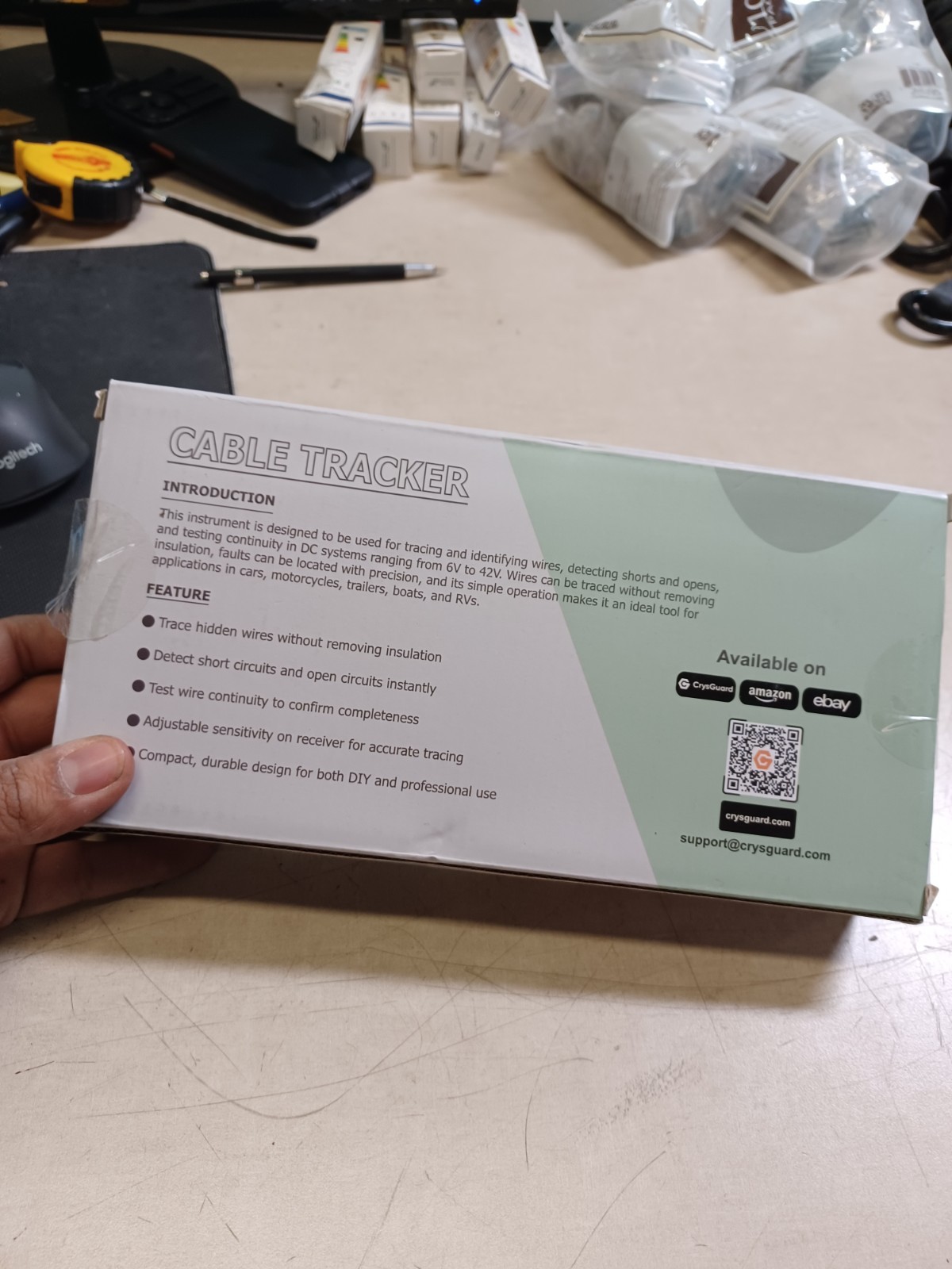 CrysGaurd Cable Tracker