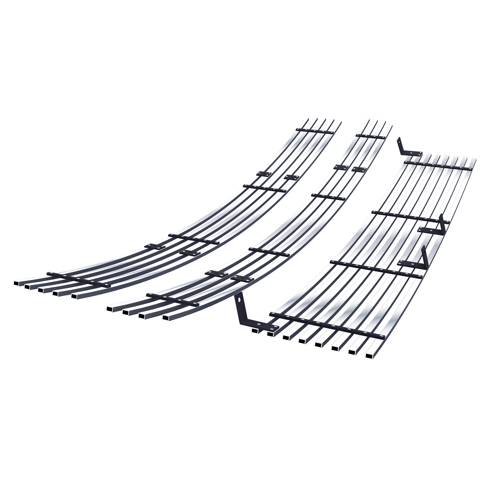 For 2003-2007 Scion XB Stainless Steel Chrome Billet Grille Insert Combo