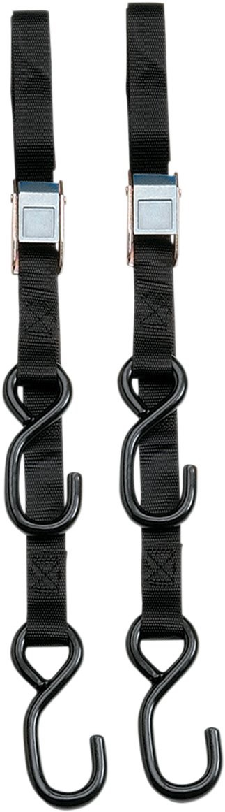 Parts Unlimited 7' Black Heavy Duty Cam Buckle Tie Down (3920-0424)