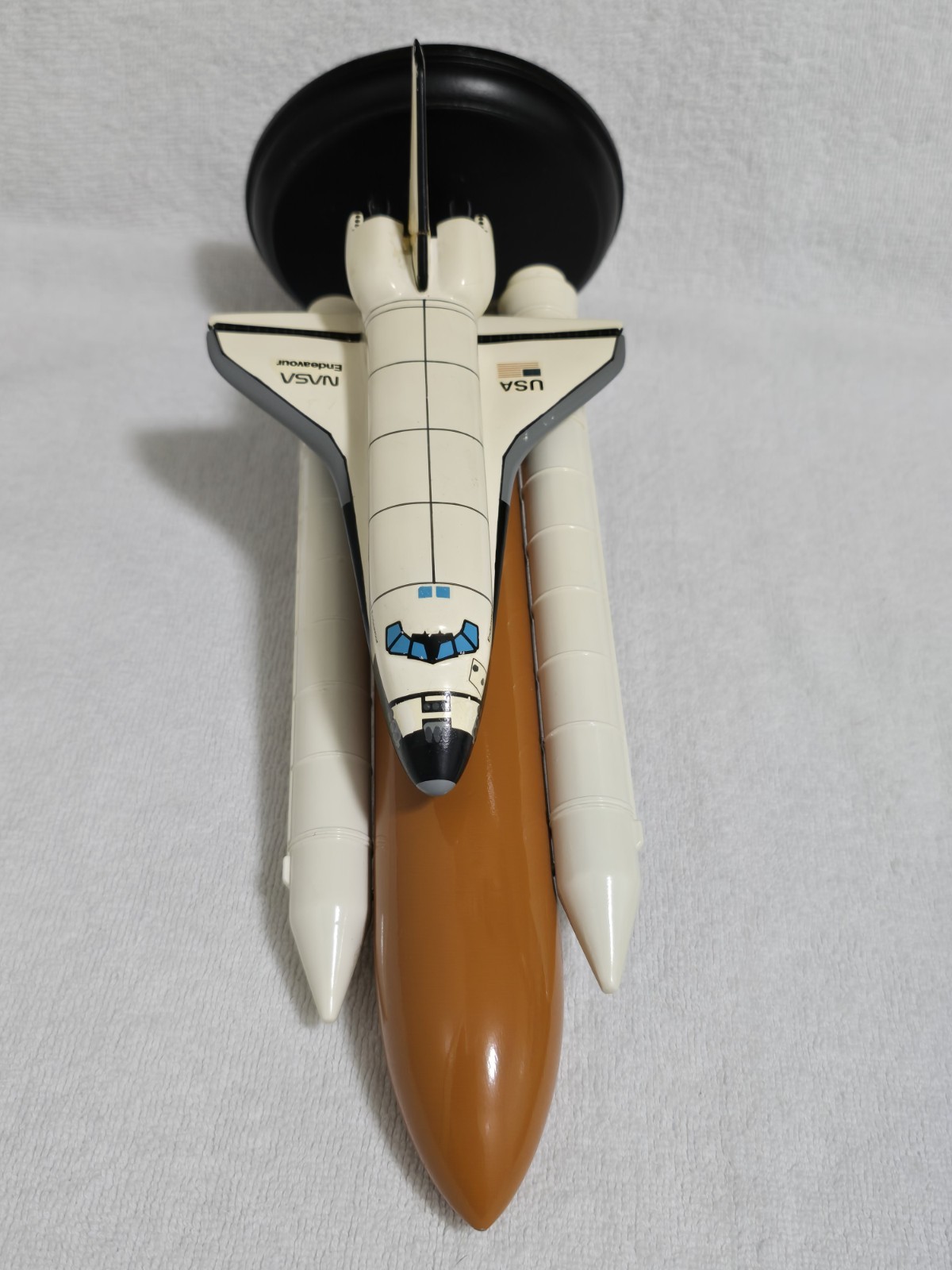 VTG Space Shuttle Endeavour Full Stack 1/200 Scale Desktop Display Model READ