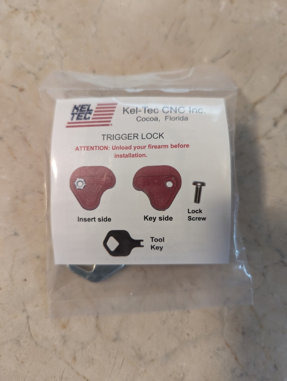 Kel Tec P17 Gun Trigger Lock OEM