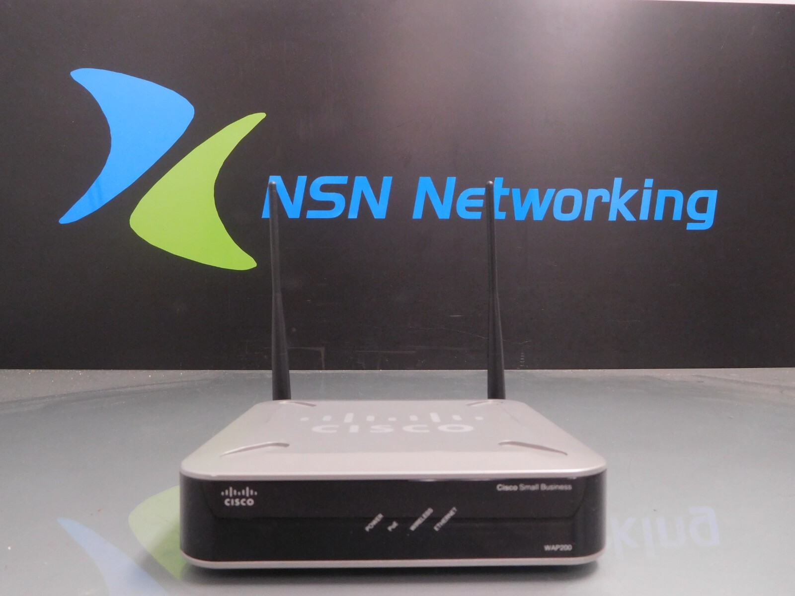 Cisco WAP200 WAP200-A Wireless-G Access Point w/ PoE RangeBooster NO PS