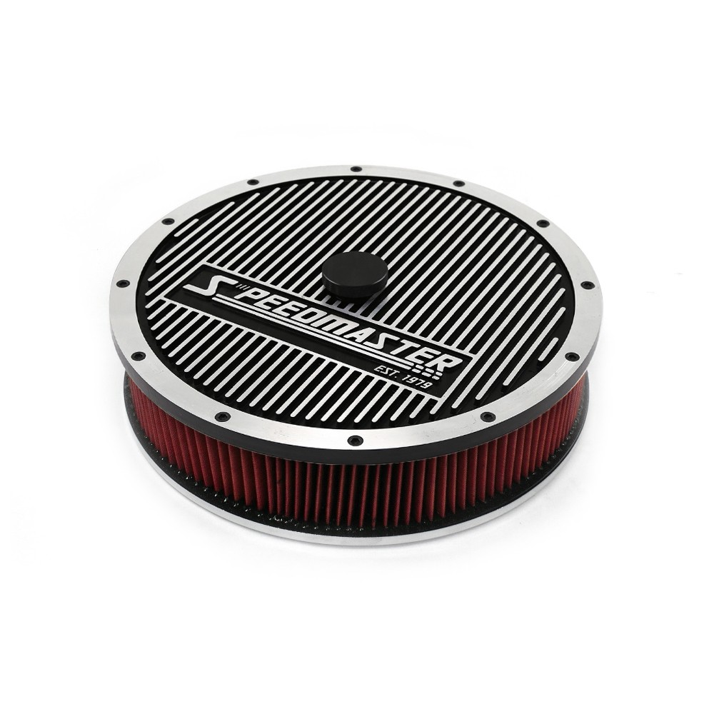 14" x 3" Washable Element Elite Top Flat Base Air Cleaner Kit