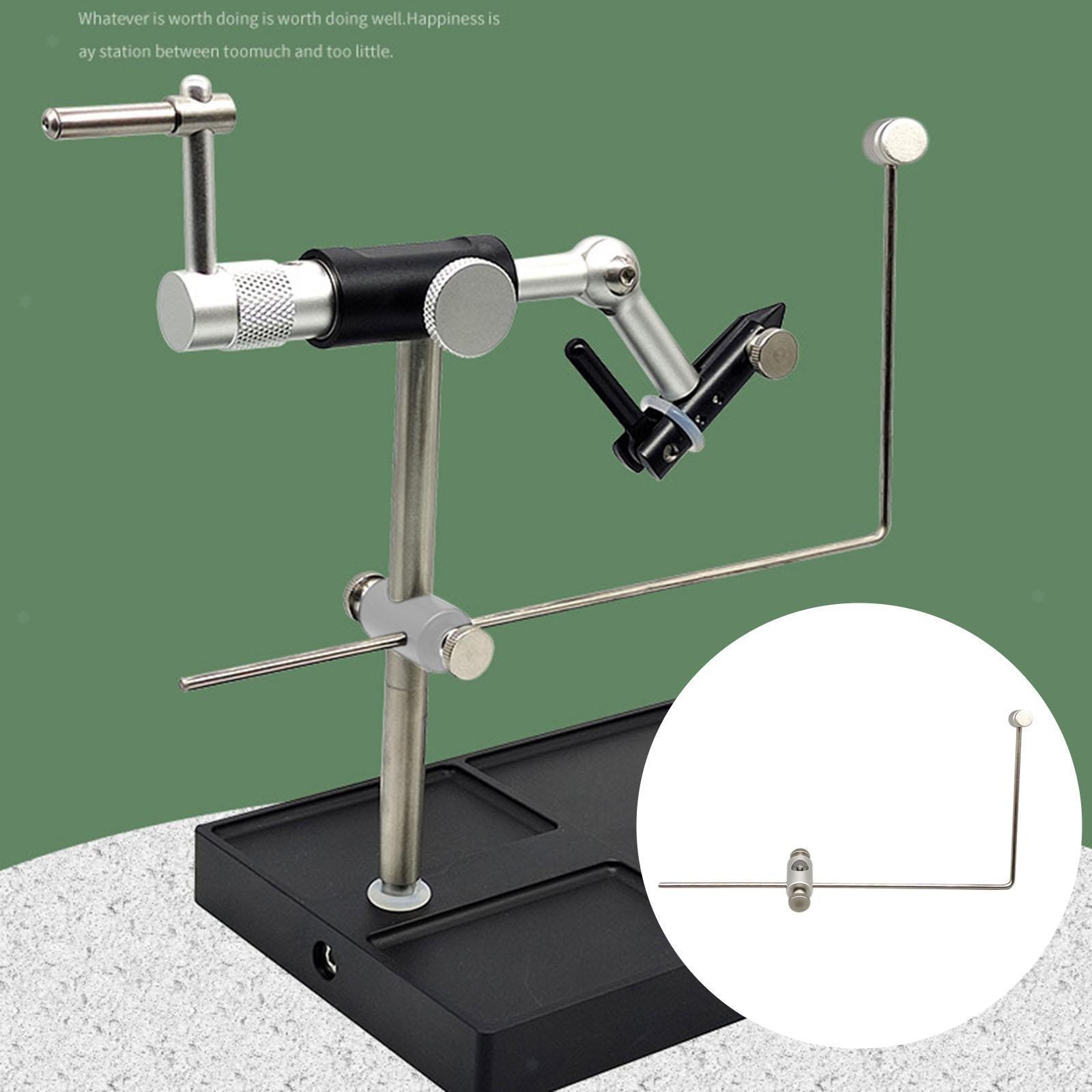 Fly Vise Easy to Use Wear Resisrtant Metal Rotary Versatile Fishing Tackle