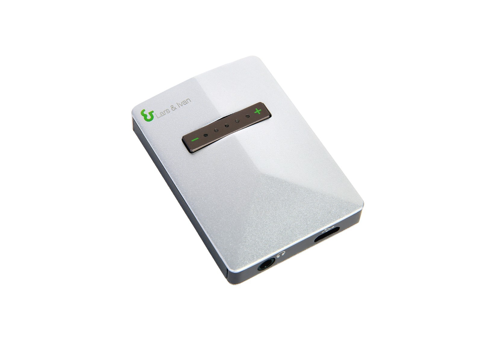 Lars & Ivan DAC-FIRE Portable Hi Res Audio Headphone Amp, Silver, One Size