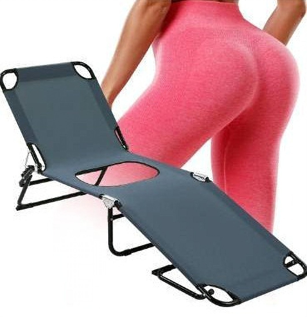 Fodlable BBL Chair with Hole, Portable BBL Bed for Sleeping, After BBL Surgery