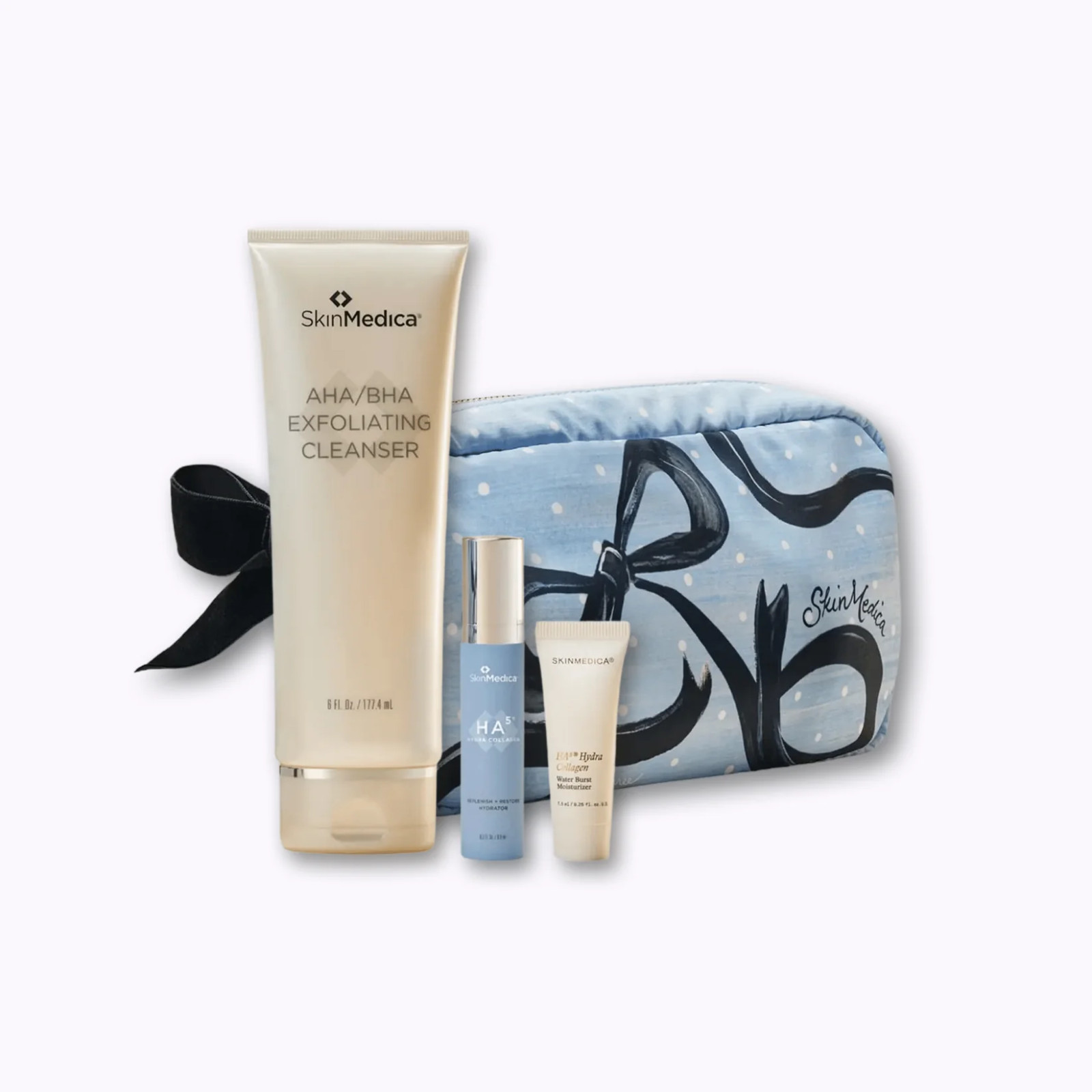 Skin Medica AHA/BHA Cleanser, HA5 Hydra Holiday Set exp 2027 FREE SHIPPING