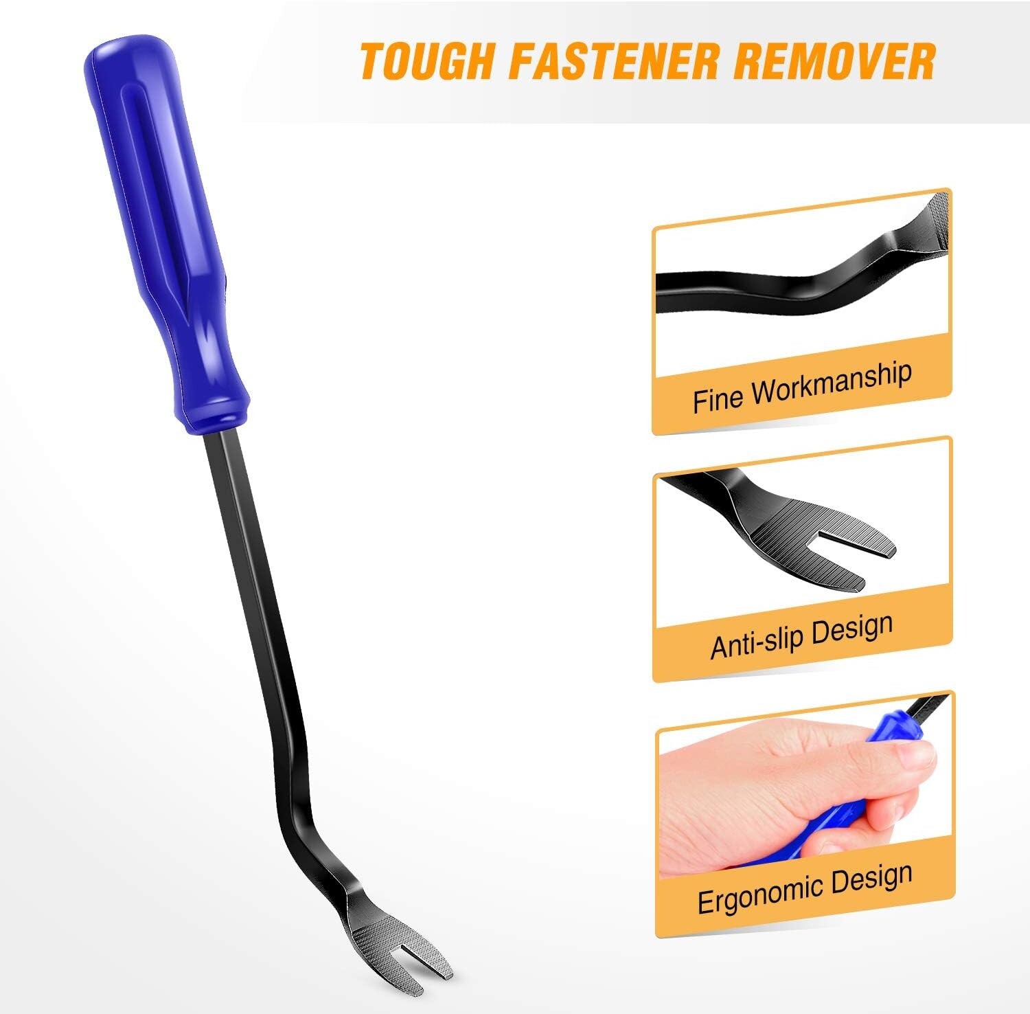 Multi-Functional Auto Trim Removal Kit - 5 Tools for Easy Interior Repairs