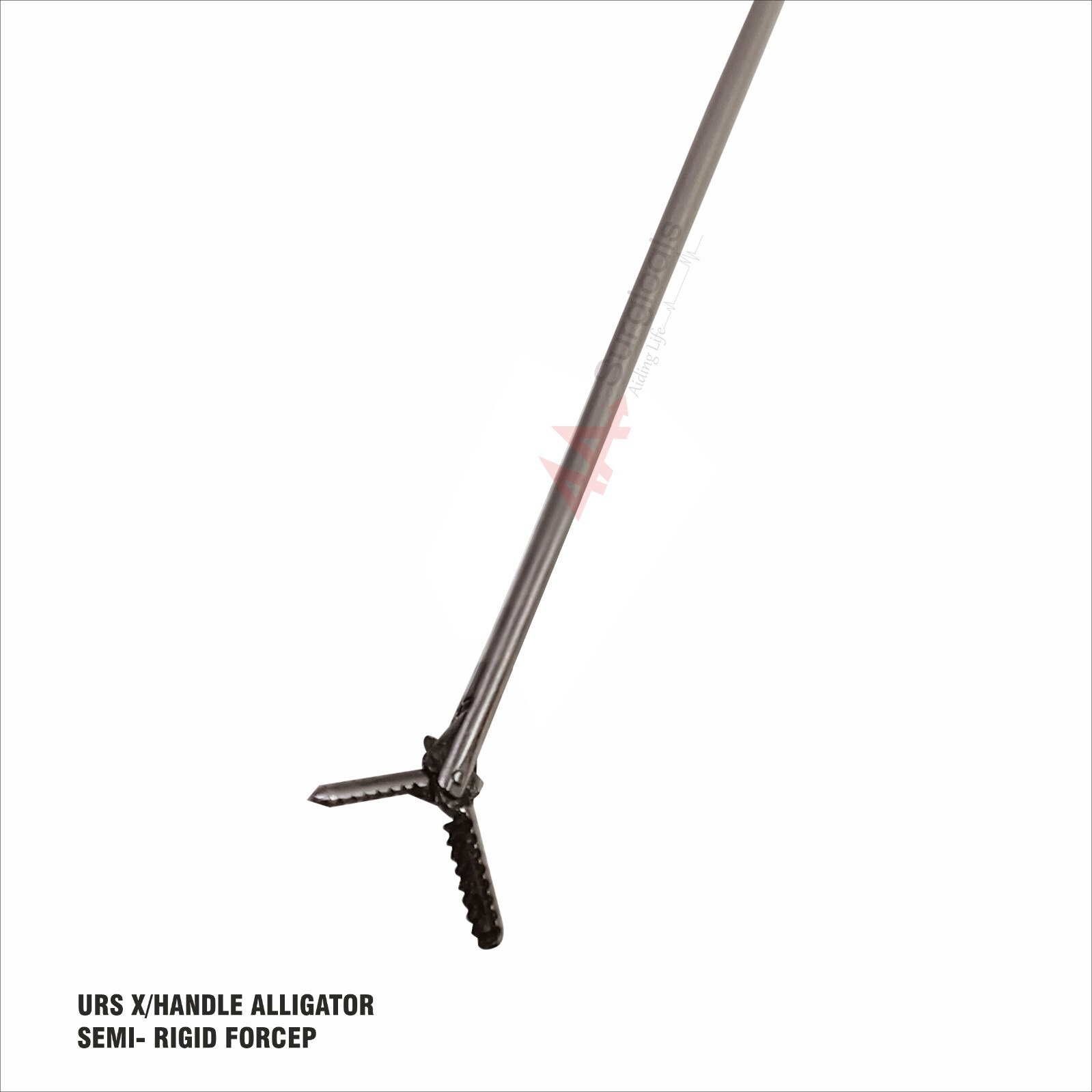 4A URS X/HANDLE ALLIGATOR SEMI- RIGID FORCEP 4Fr 60cm.