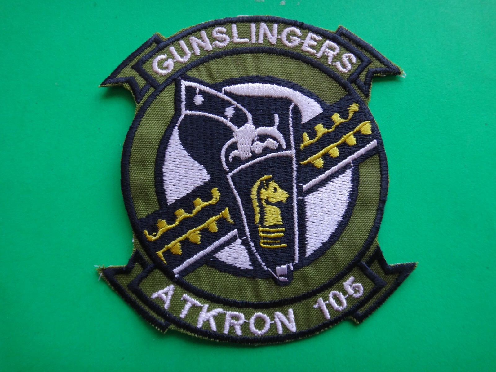US Navy Attack Squadron ATKRON 105 GUNSLINGERS Patch From Vietnam War Era