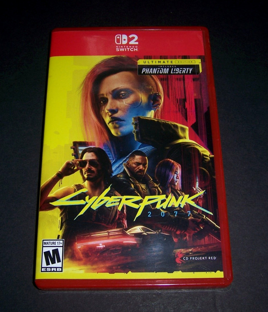 Cyberpunk 2077 - Nintendo Switch 2 BOX CASE ONLY Authentic OEM