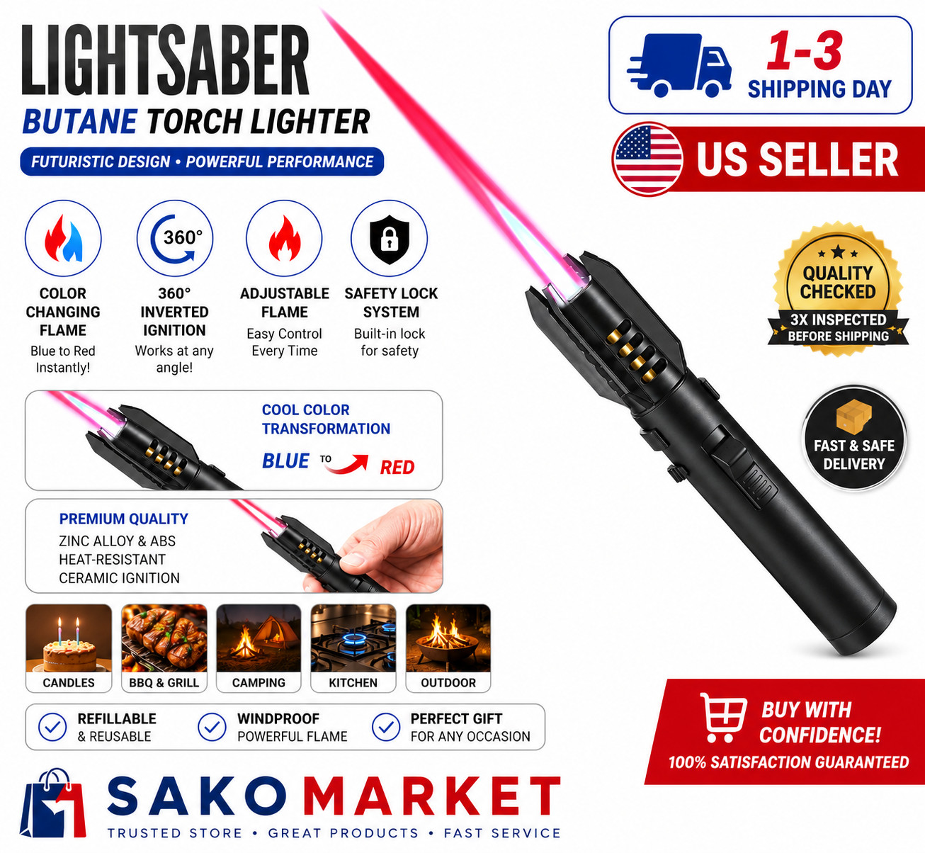 2026 NEW Lux Blaze Lighter, Luxblaze Plasma Lighter, Adjustable Windproof Torch