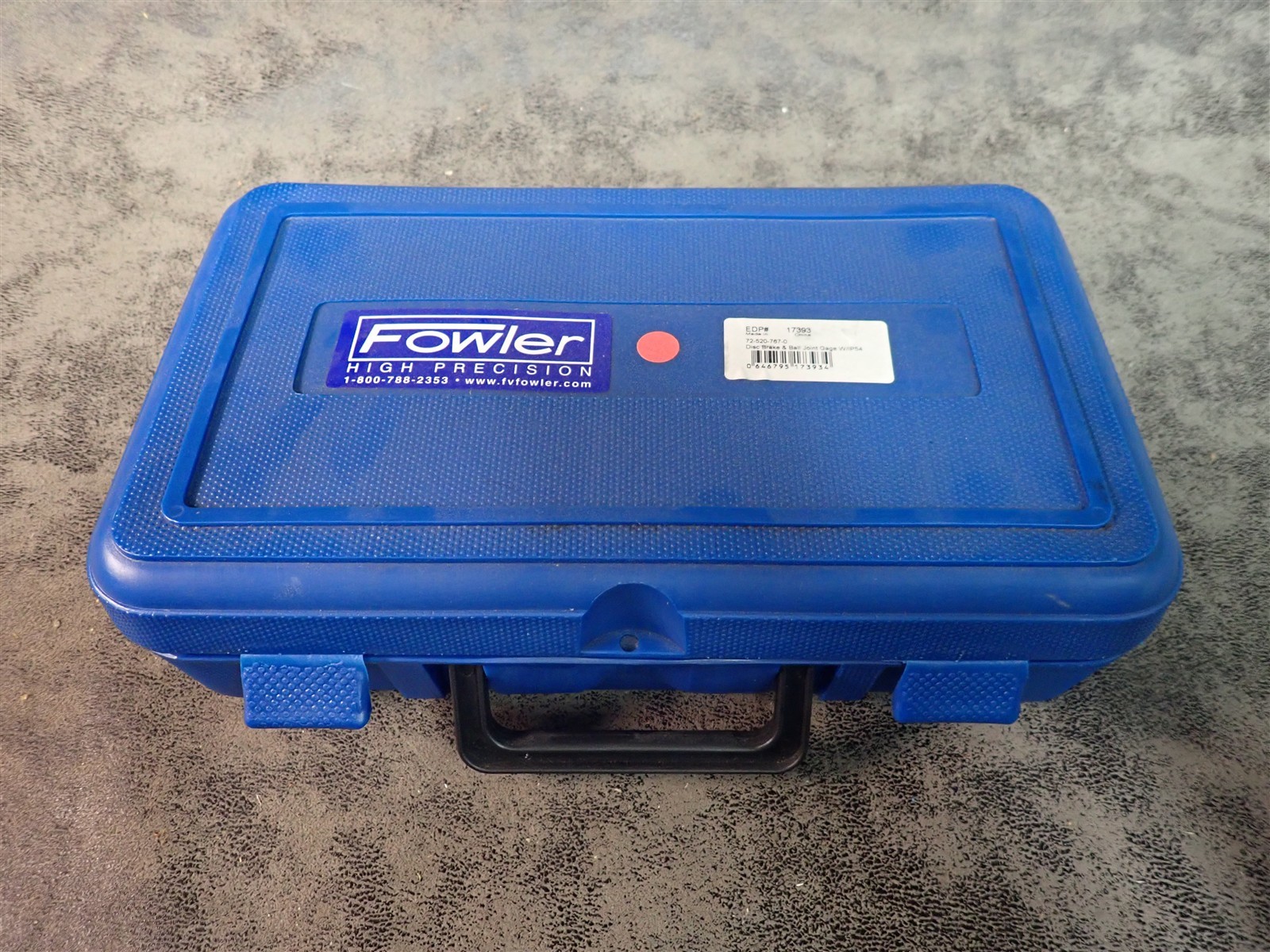 Fowler 72-520-767-0 Disc Brake & Ball Joint Gauge w/ X-Proof Indicator IP54 G138