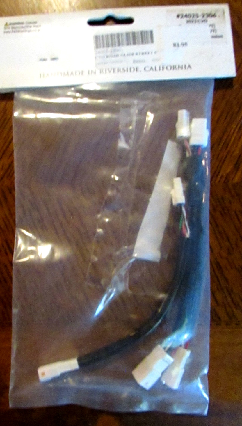 4 HARLEY DAVIDSON GUERILLA CABLES #24025-2306 2023 CVO 6" WIRES