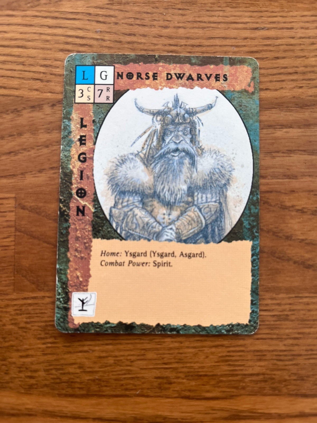 Planescape Bloodsport single Card “Norse Dwarves” G cond pls Look  Rare