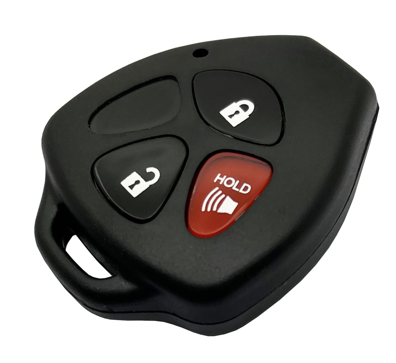 Key Fob Shell Case Replacement Fits for Toyota 4Runner Corolla Matrix Black
