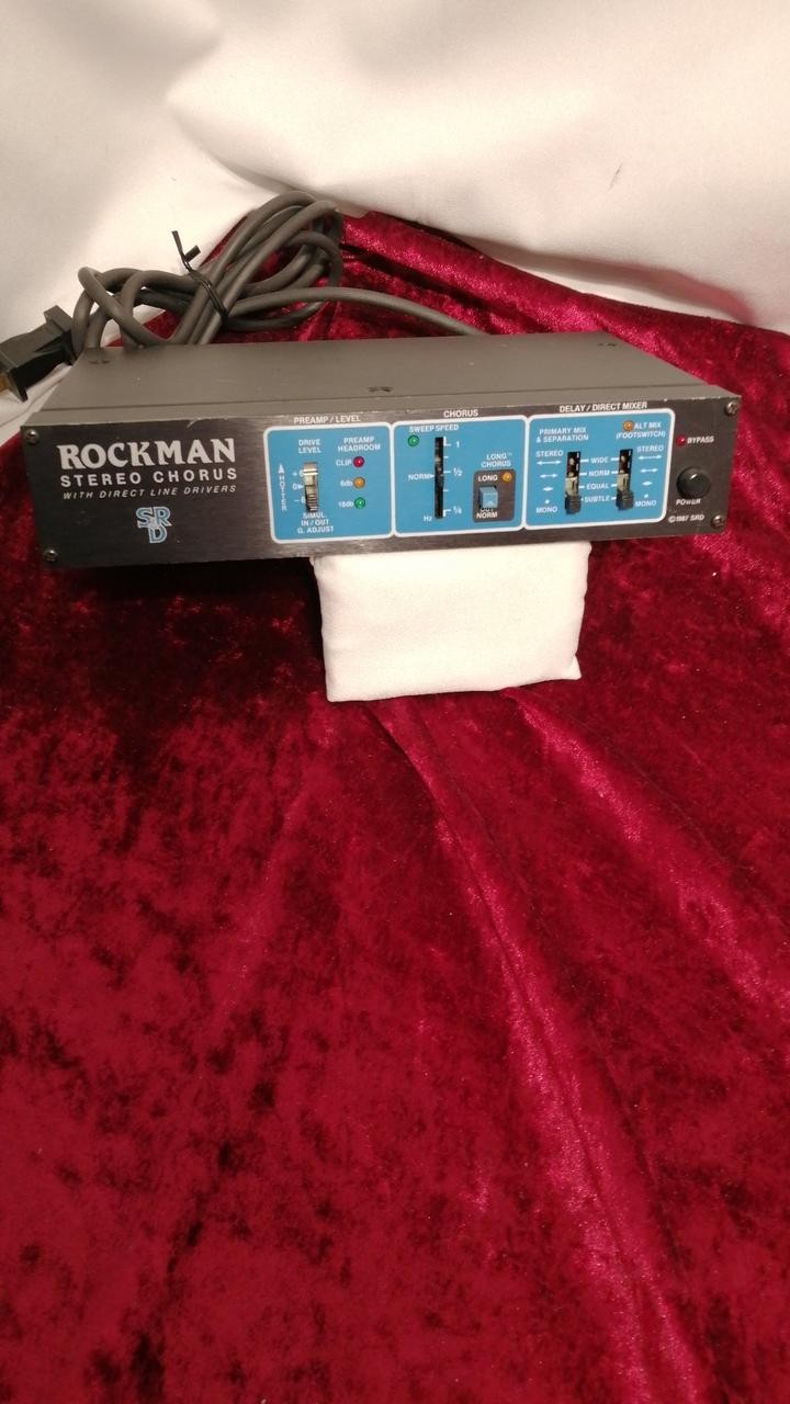 ROCKMAN Stereo Chorus Effects Pedal