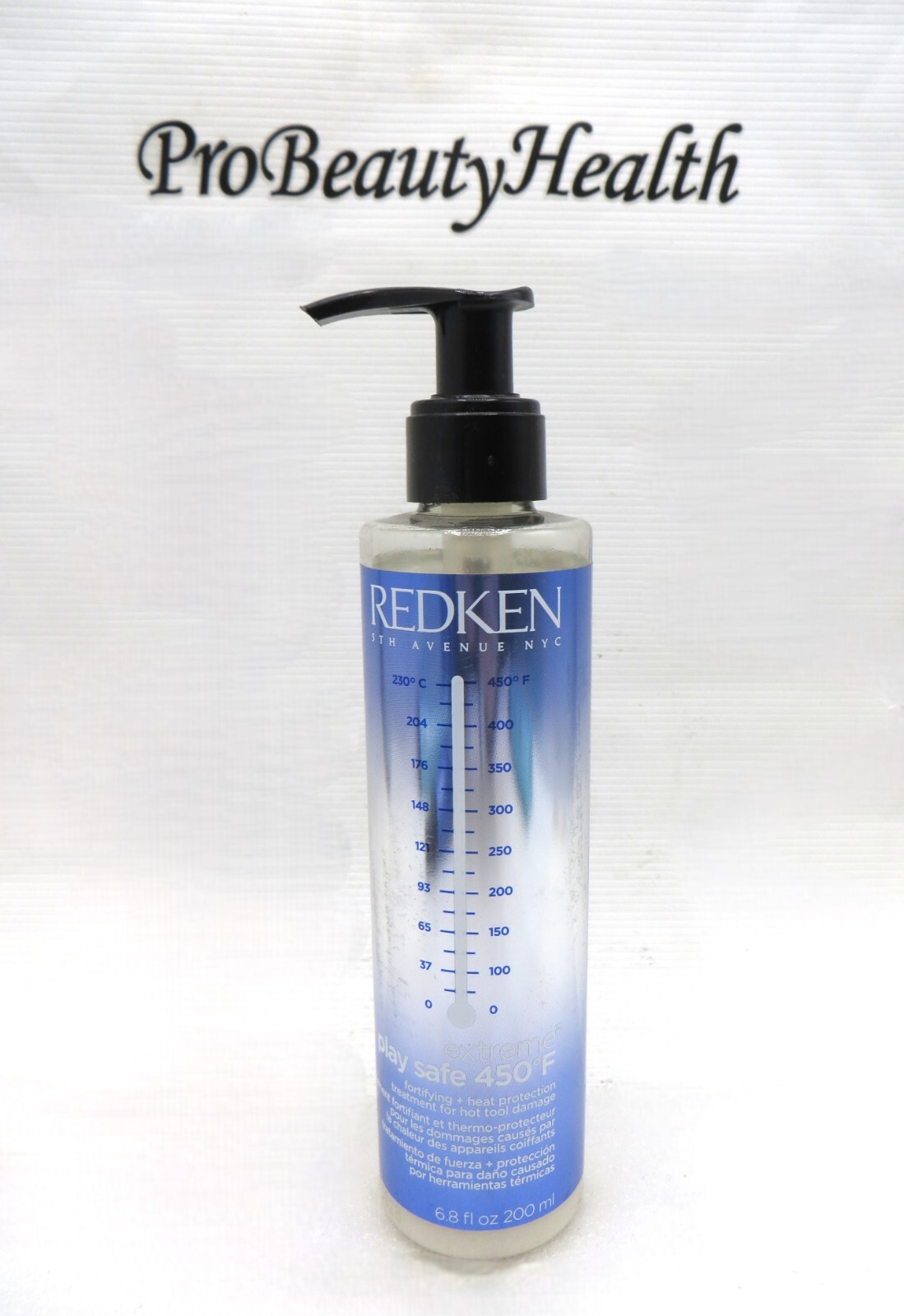 REDKEN EXTREME PLAY SAFE 450 F Heat Protection Treatment 6.8 oz