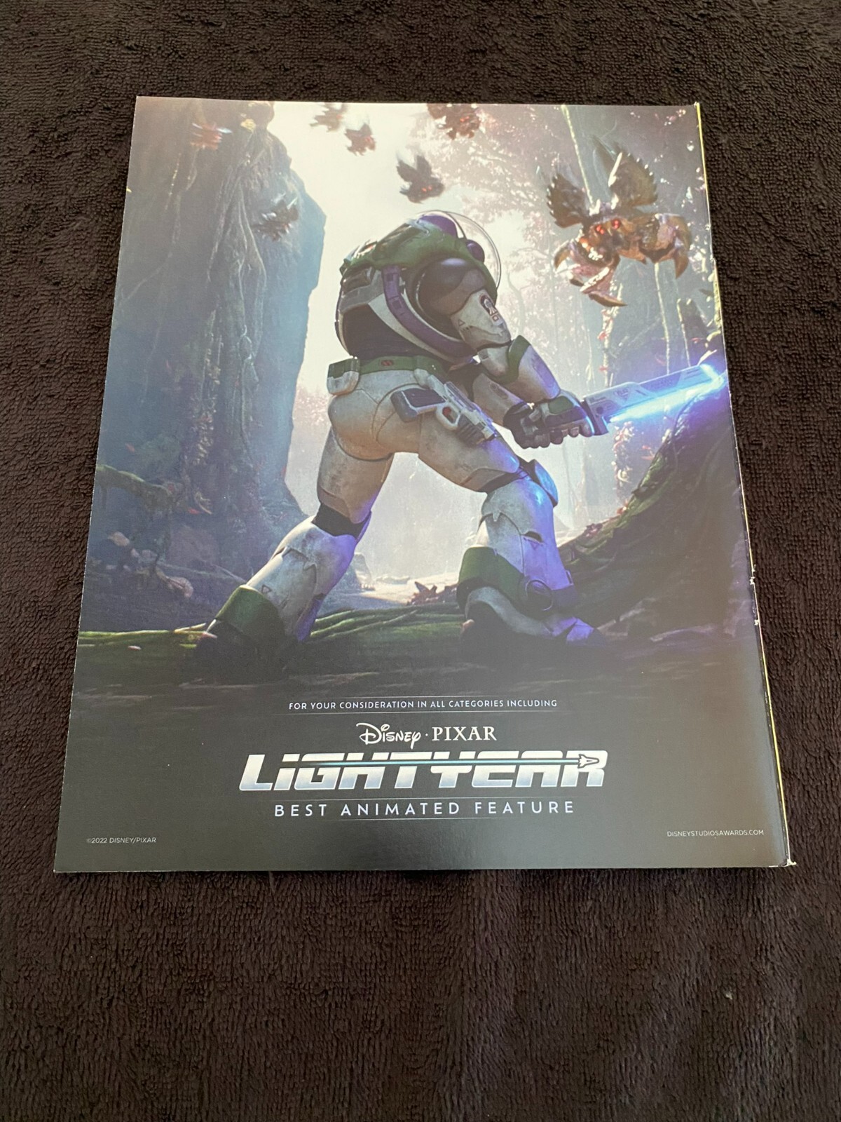 LIGHTYEAR 2023 Oscar ad Best Animated Film, Toy Story & TURNING RED Disney Pixar
