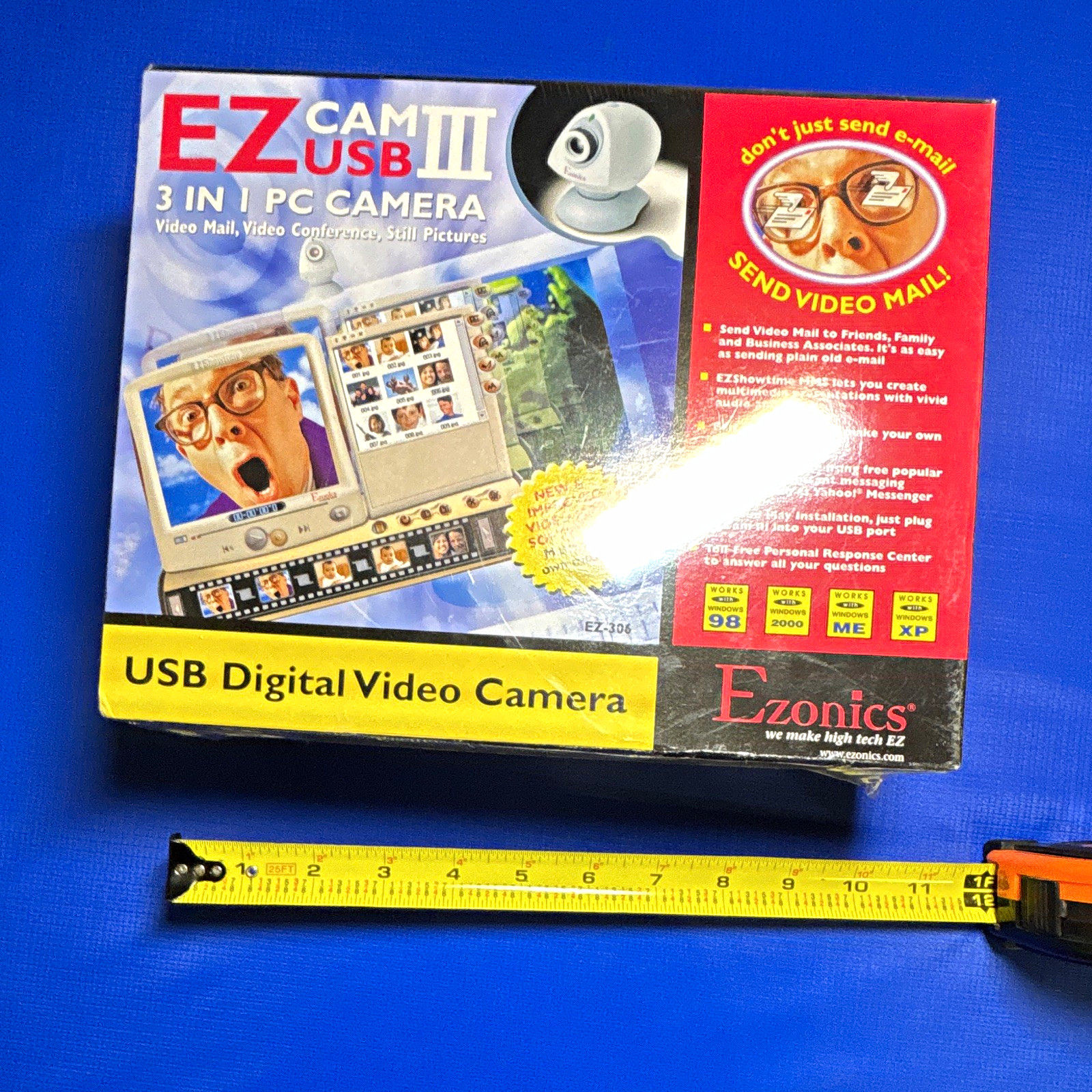 ✨ NEW SEALED “EZ CAM USB II DIGITAL VIDEO CAMERA”  PC CAMERA VINTAGE RETRO