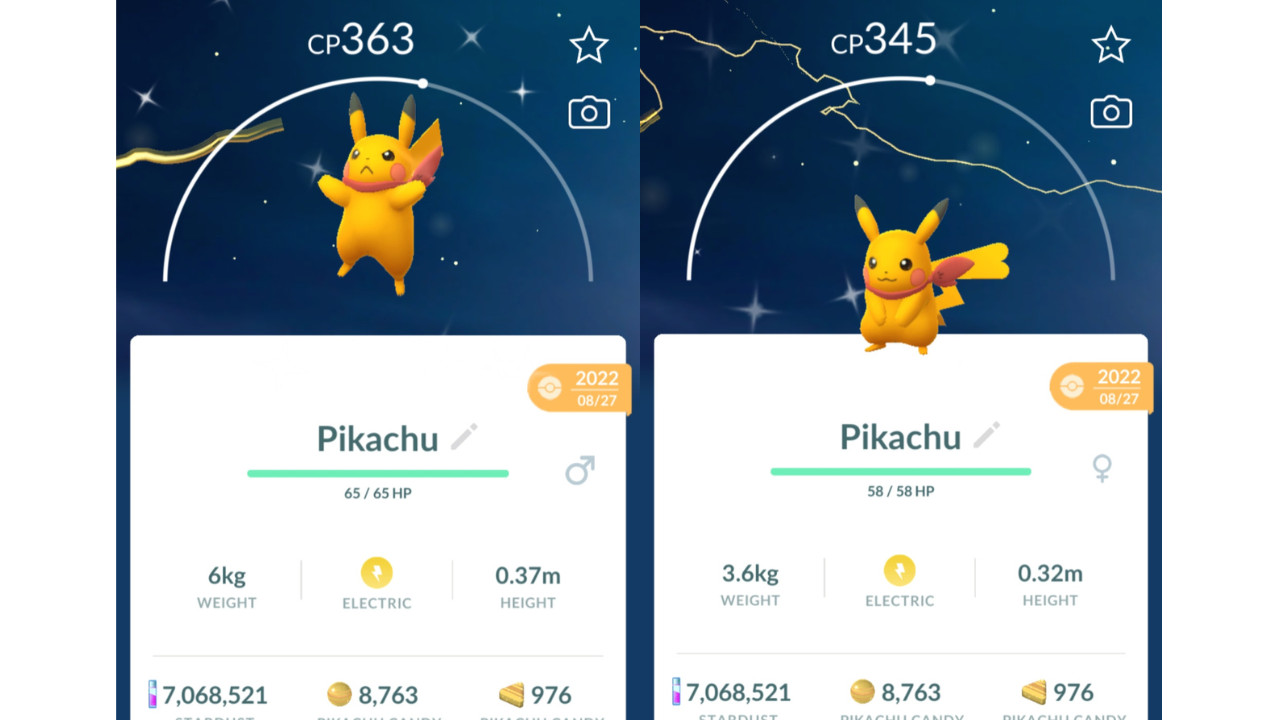 ⚡Shiny (Dazzling) Pikachu Shaymin Scarf Pokemon GO⚡ Registered Only
