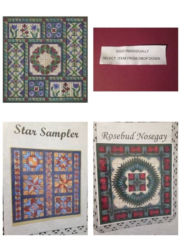 Nancy's Needle Regional Quilt Series Canvaswork Chart Your Choice -