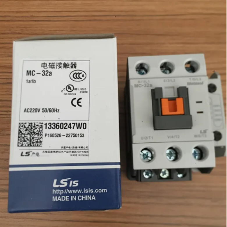 1pcs MC-32A AC220V LS GMC AC contactor for power generation.