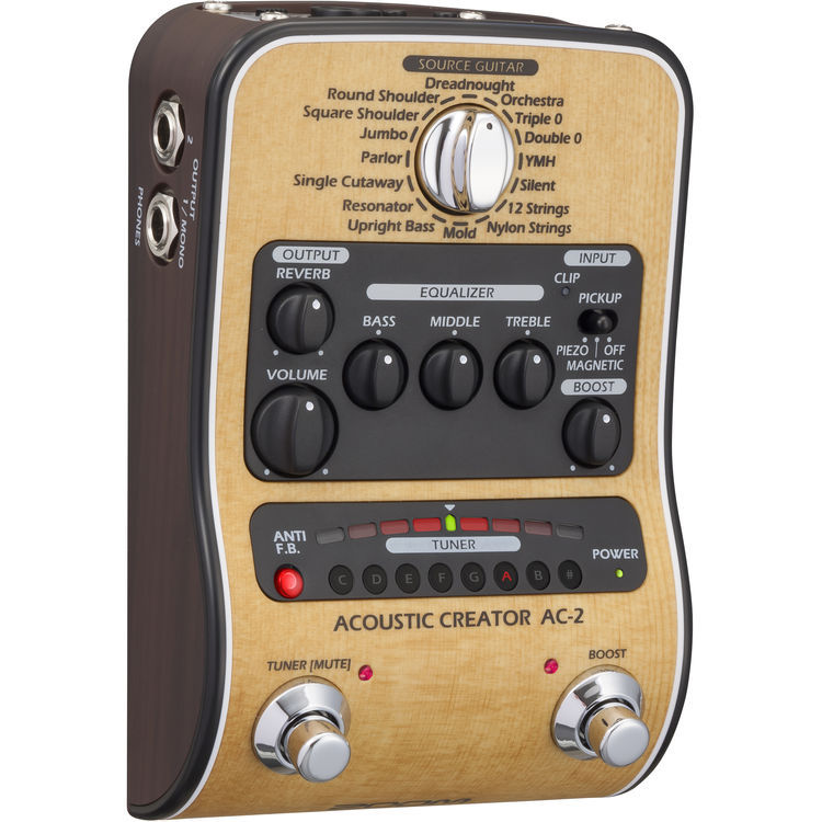 Zoom AC2 Acoustic Creator Enhanced Direct Box Dealer Warranty Fast Free USA Ship
