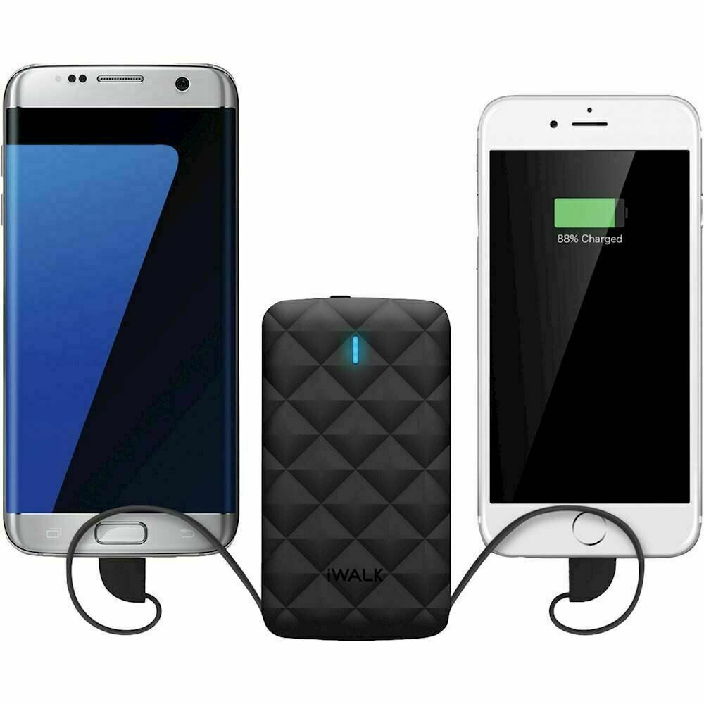 iWALK Portable Travel Power Bank Battery 3000mAh For iPhones & Type C Devices