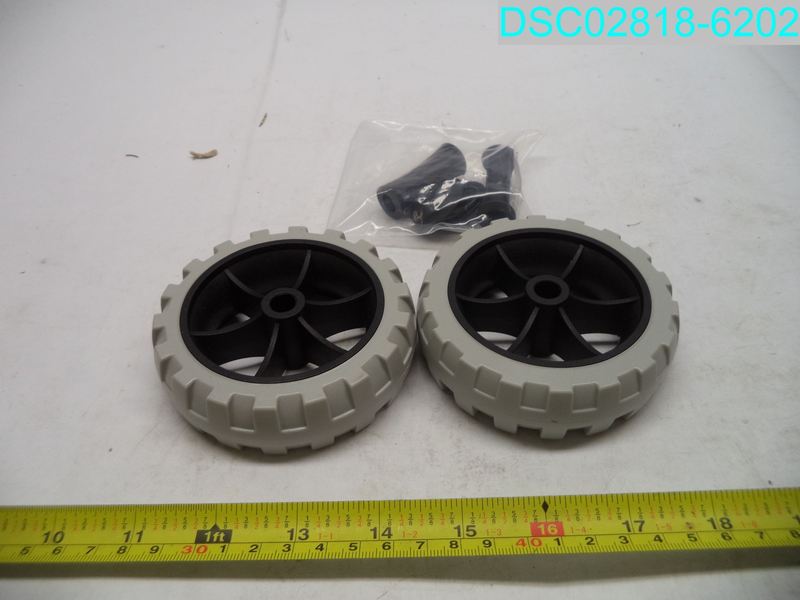 E-Z UP Roller Bag 4" Wheel Kit Replacement Parts