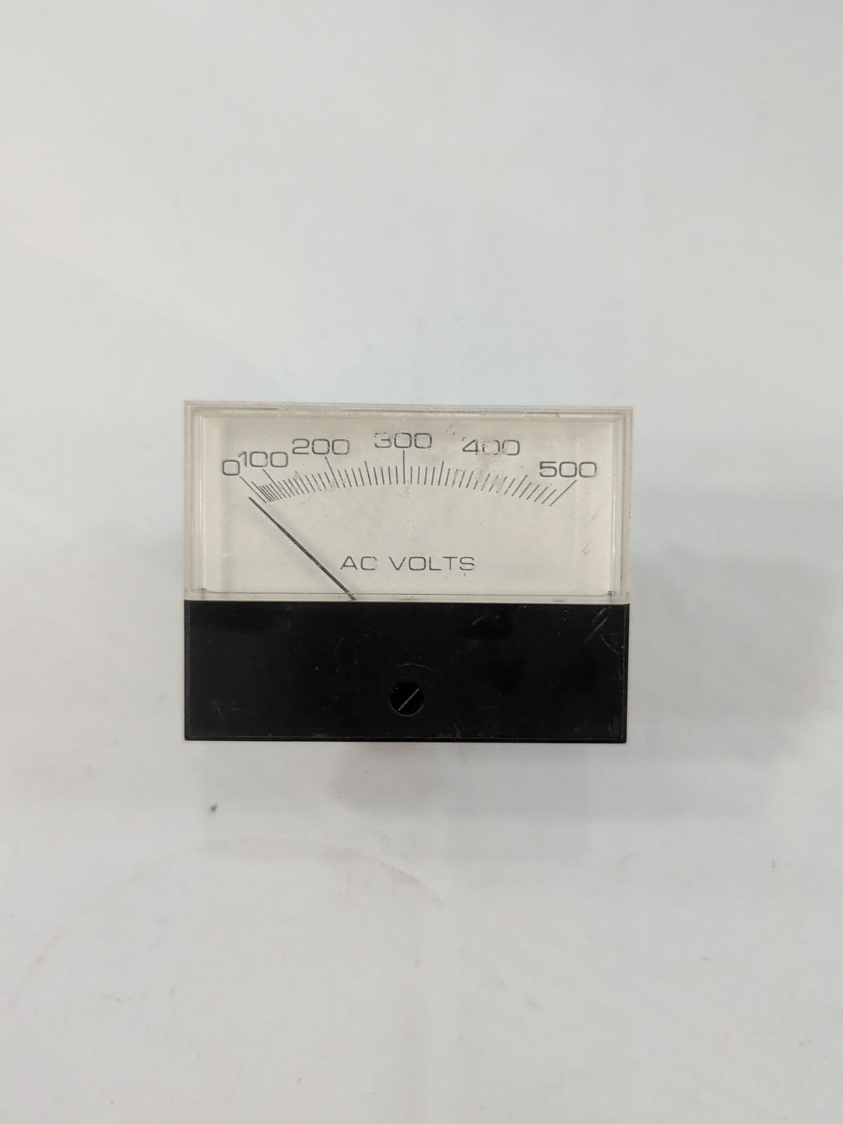 AC Volts Panel Meter, Range 0-500, 800 V Max