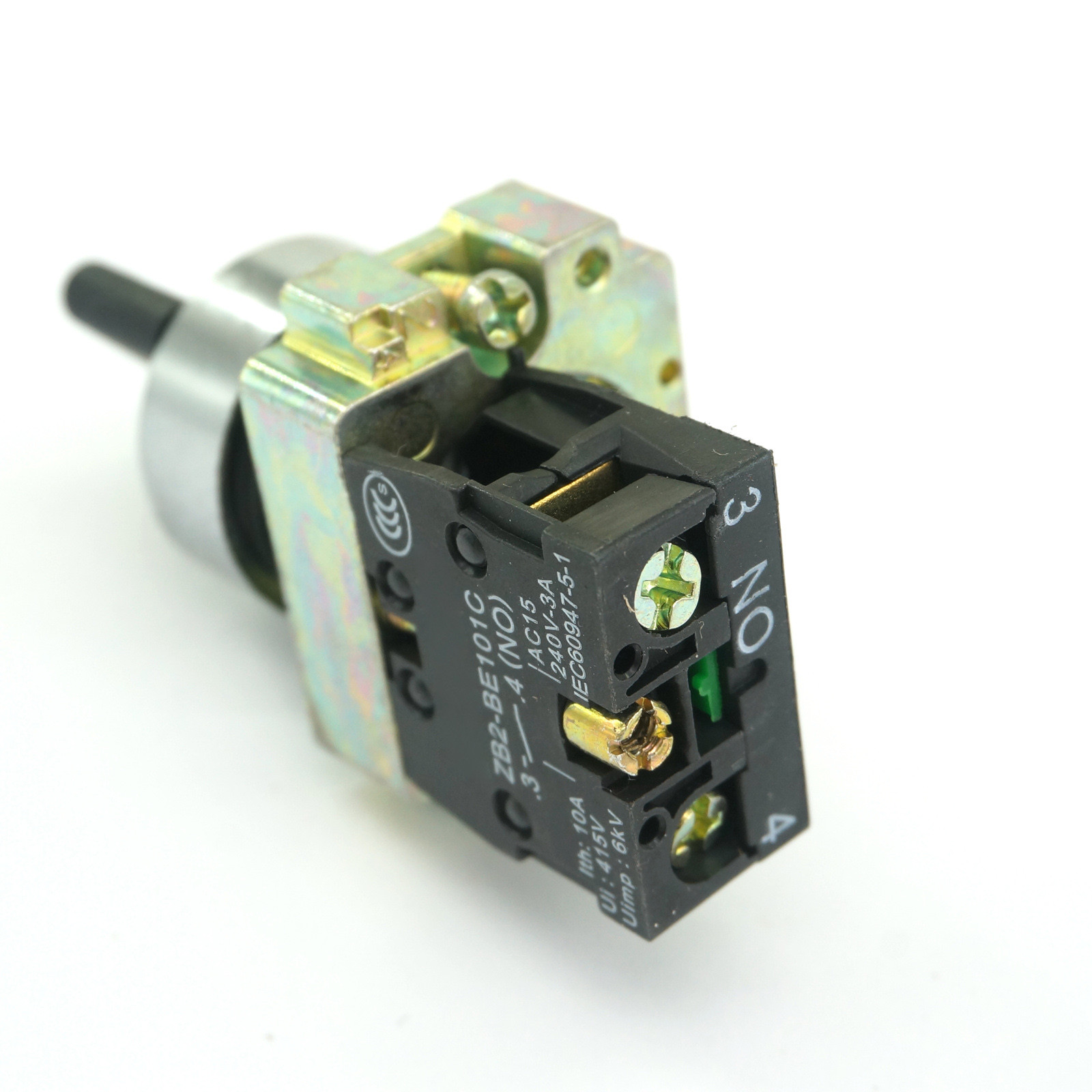 2 Position 1 N/O Maintained Select Selector Switch Replacement Fits XB2BD21C