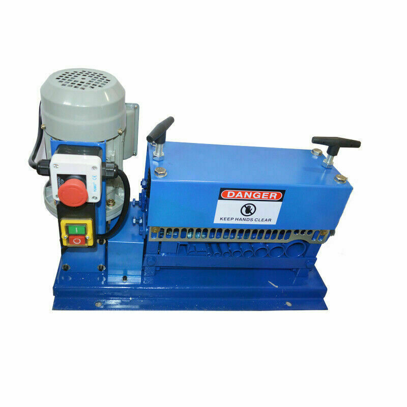 Automatic Large Copper Wire Stripper Cable Stripping Machine 110V 370W