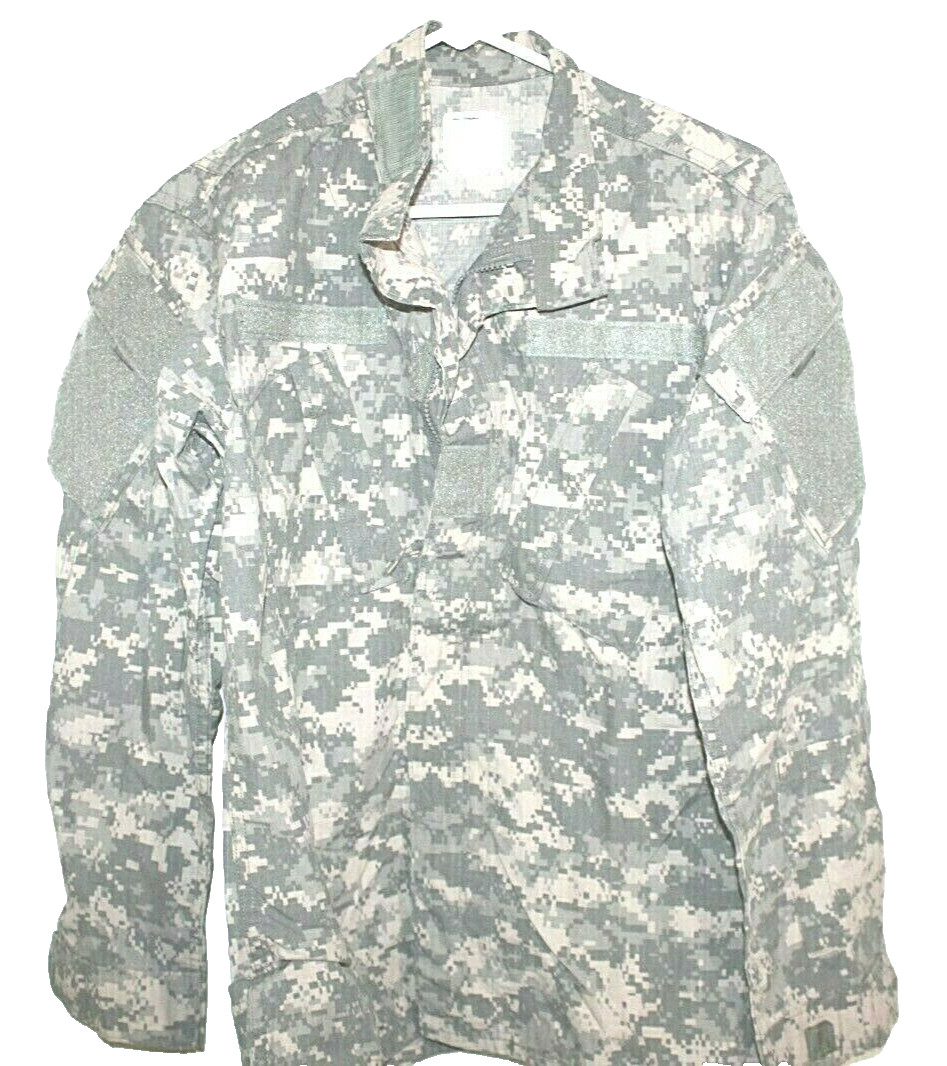 Army Combat Shirt Flame Resistant Coat ACU Medium Long USGI