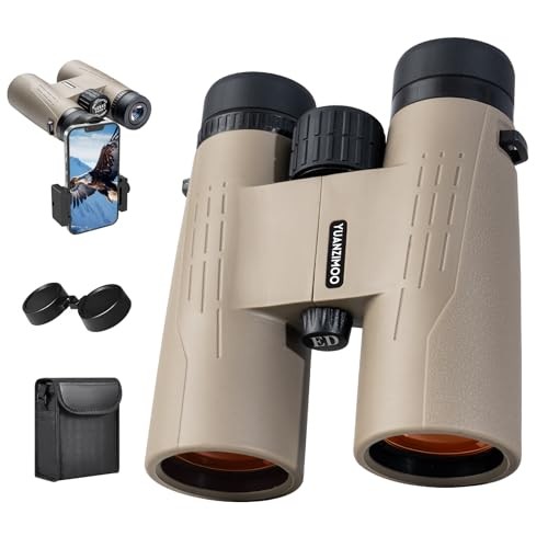12x42 HD Binoculars for Adults High Powered Binoculars with Upgraded Phone Mud