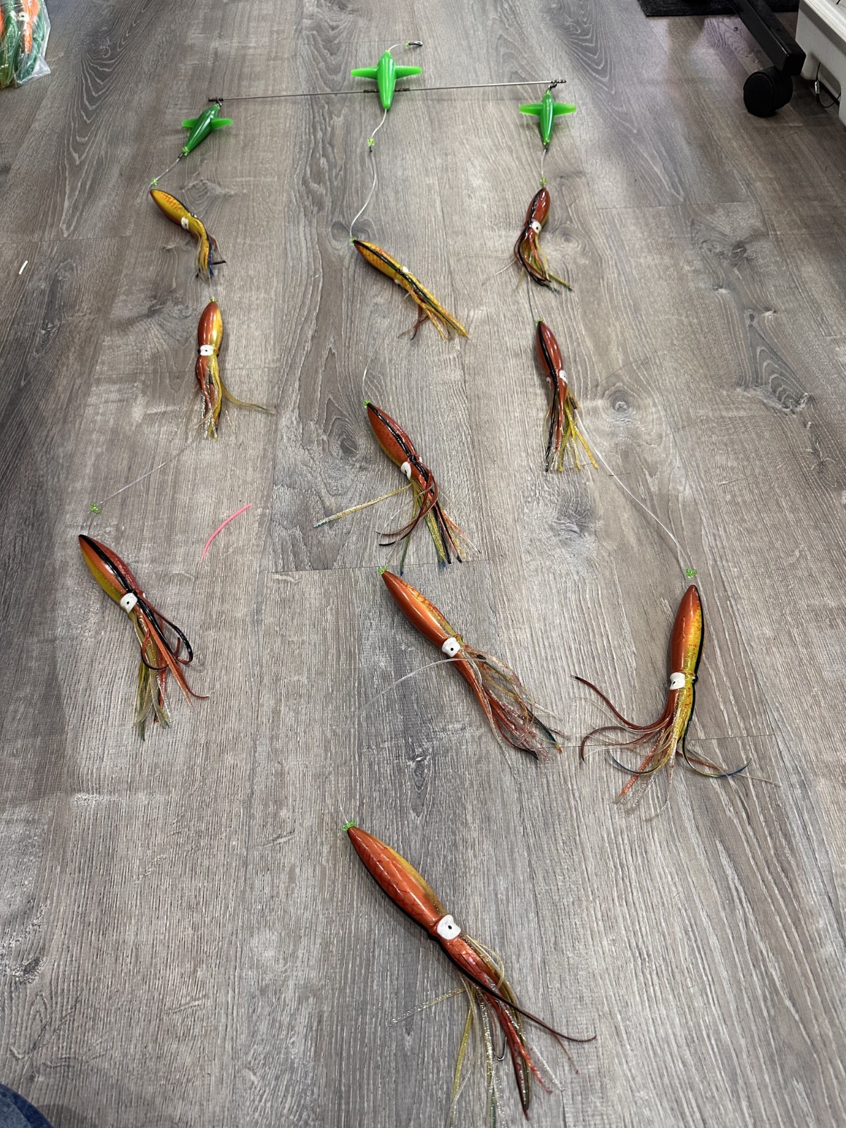Custom spreader bars- fishing