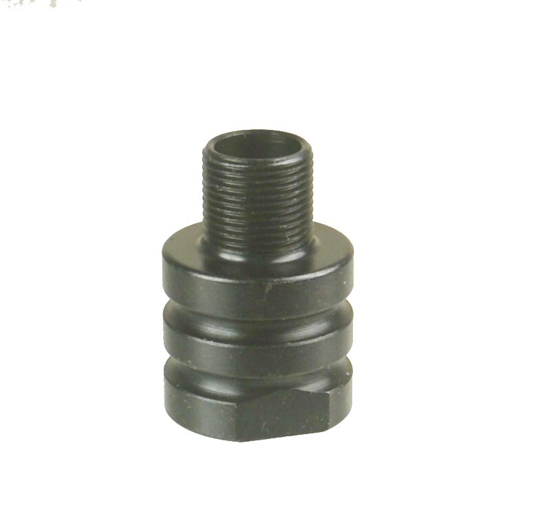 5/8X24 Inside Thread Convert To 1/2-28 Outside Thread TPI Muzzle Brake Adapter
