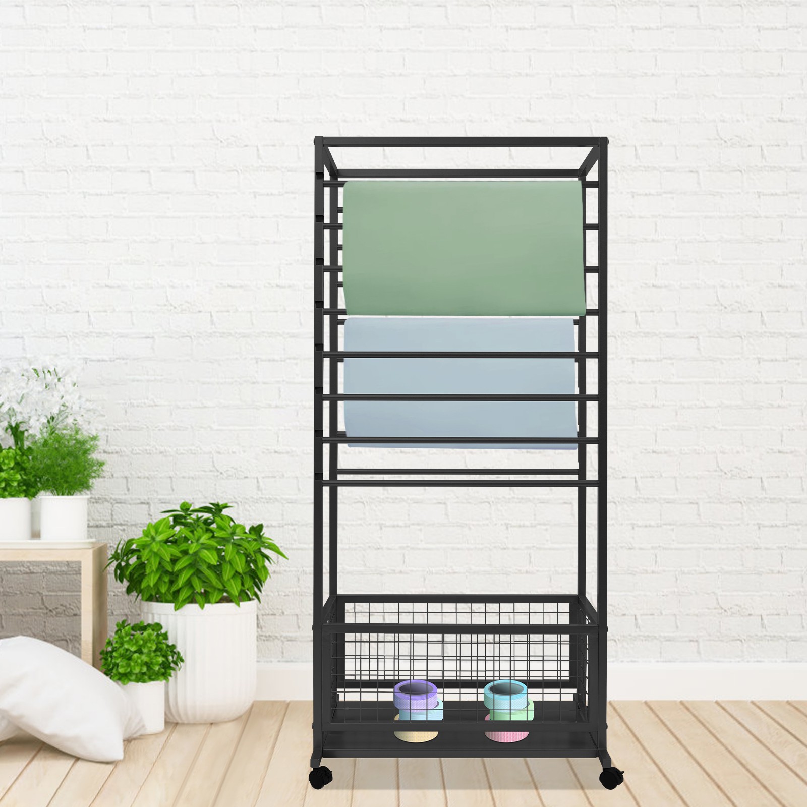 16-Layer Ribbon Display Rack Organizer Rack Storage Shelf Multi-Tier Organizer