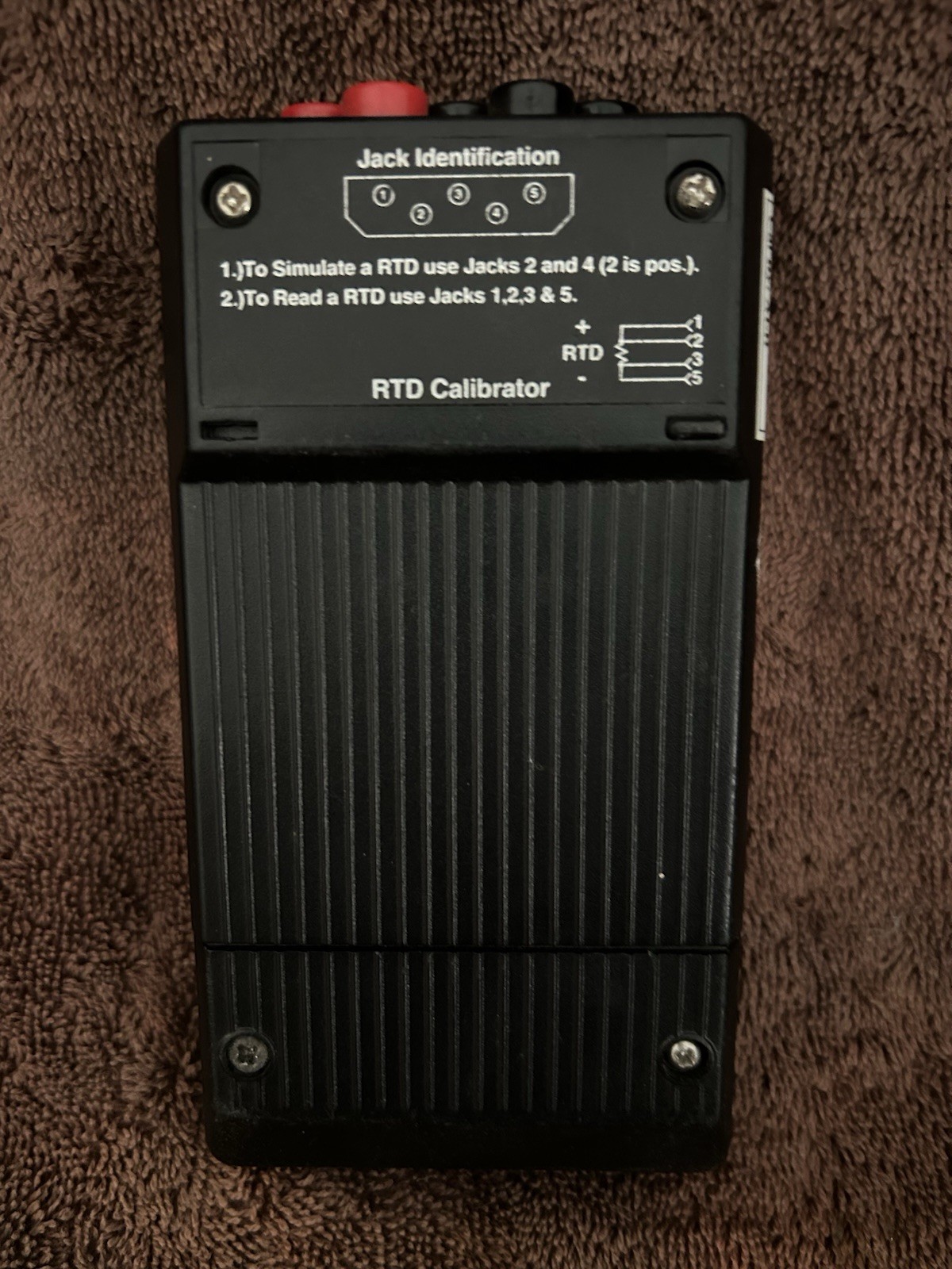 MARTEL TUFF TOOLS MODEL T130 RTD CALIBRATOR