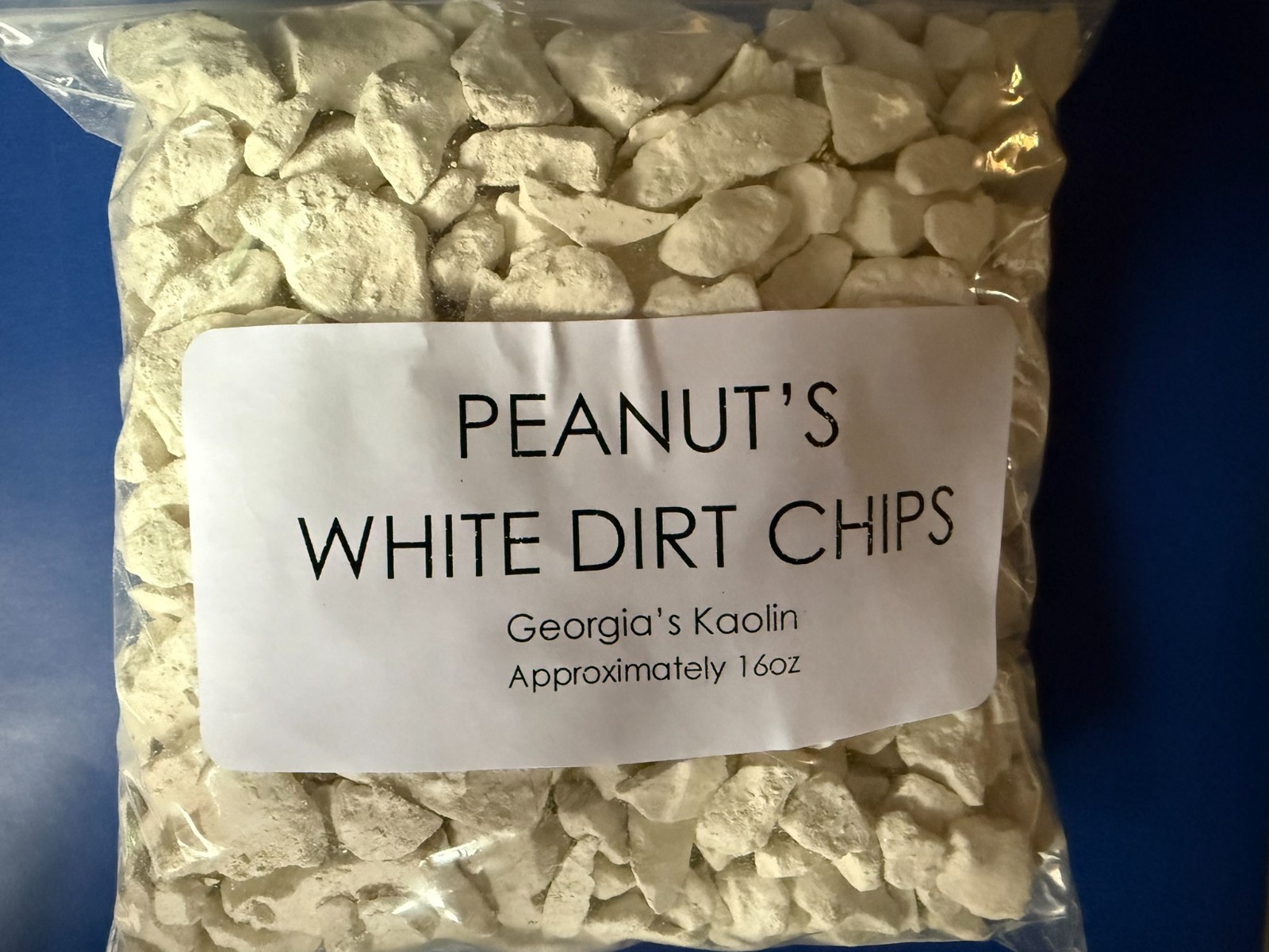 Peanut's White Kaolin Dirt Chips