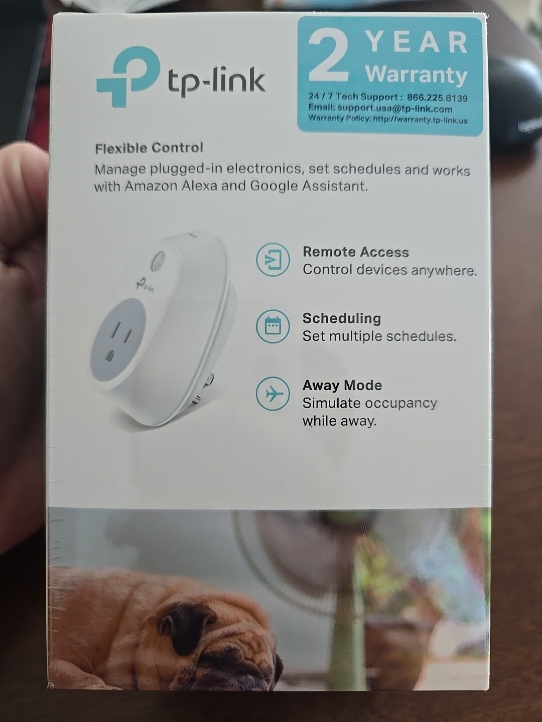 TP-Link - HS100 - Smart WiFi Plug - w/ Google Assistant & Amazon Alexa NEW