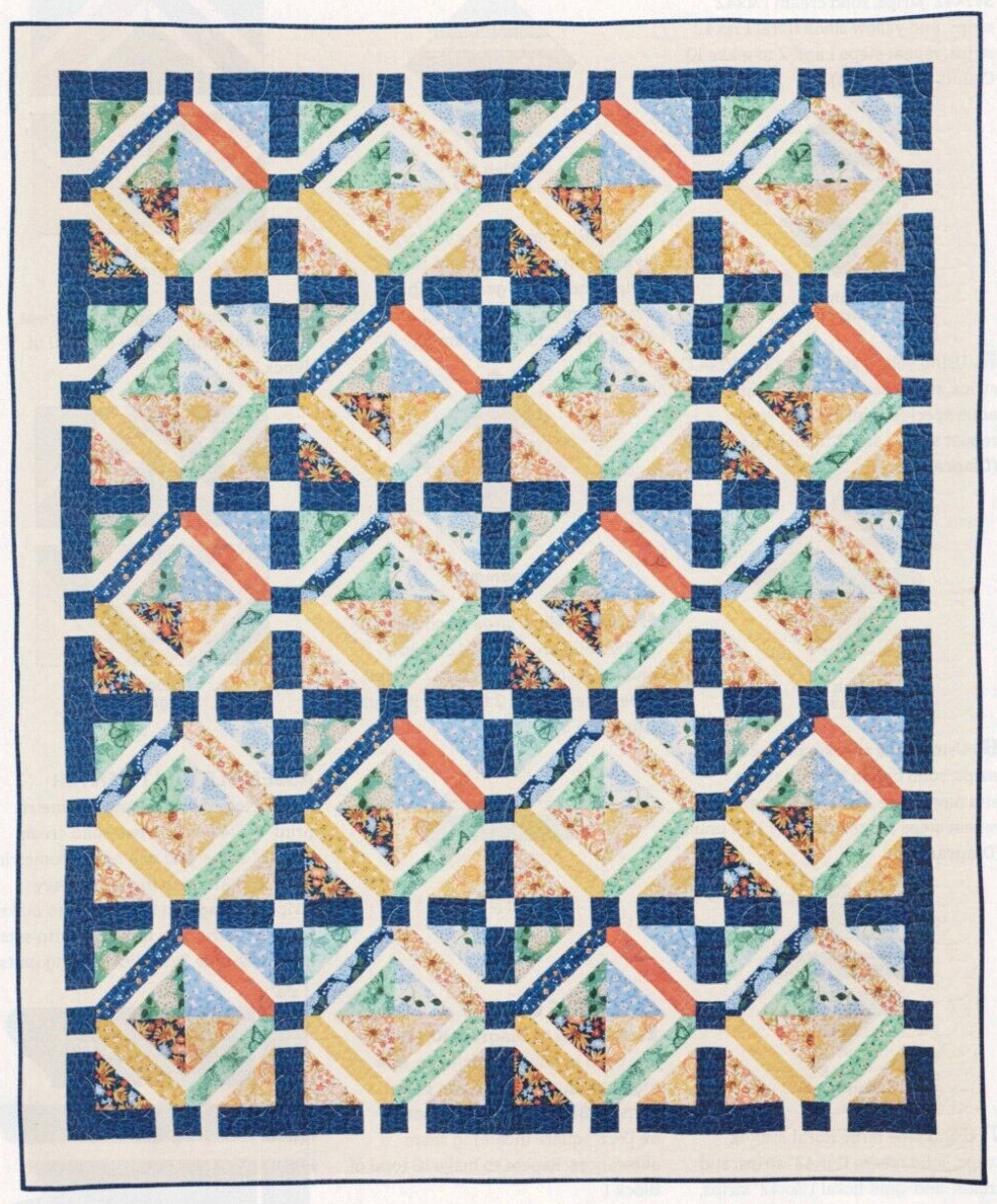 Garden Gate Quilt Pattern Pieced DR