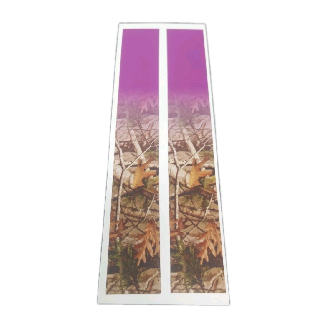 12 Pack 7" Arrow Wraps: Camo Camouflage Fade To Purple: Vinyl Stickers: 1" Wide