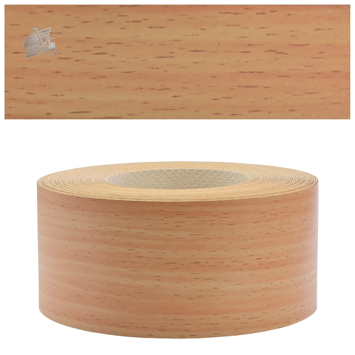 ® - Bavarian Beech Effect Edge | 45mm X 10M | Easy to Apply | Cuc Edge