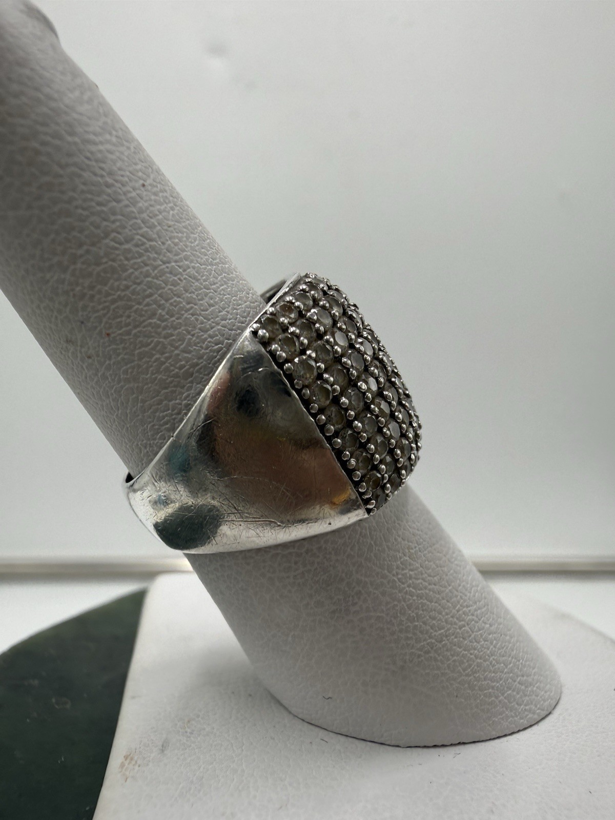 925 CZ Micro Pave Setting Ring