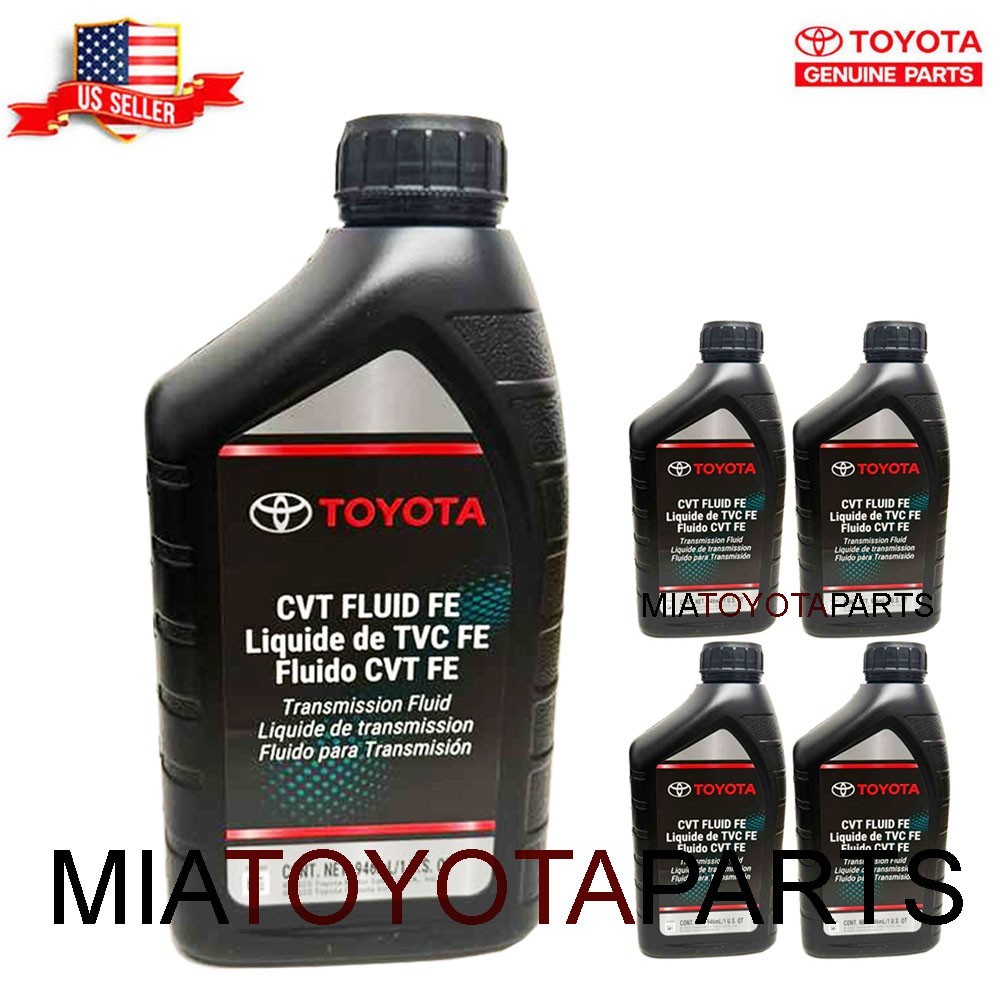 4 Quarts Genuine Toyota CVT FE Transmission Fluid Oil 00279-CVTFE-01